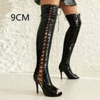 Black 9CM Heel Heigh / 45