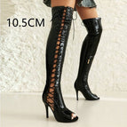 Black 10.5CM Heel Height / 45