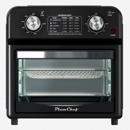 12 Liter Air Fryer With Dual Knob Control Healthy Oil-free Cooking Oven - Royalessencelux