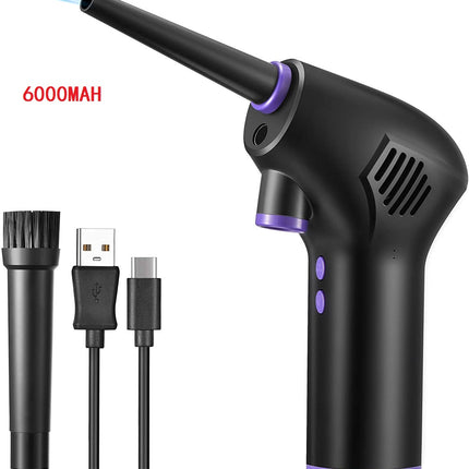 Cordless Air Duster Compressed Air Blower Electric Air Duster for Computer Keyboard Camera Cleaning Small Appliances - Royalessencelux