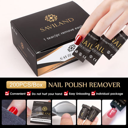 Nail Polish Remover Wraps - Royalessencelux