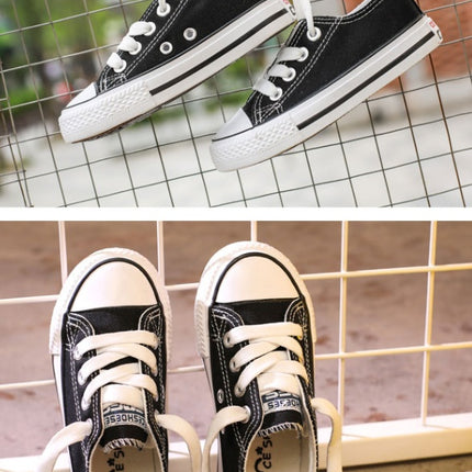 Canvas Shoes Non-slip Casual Shoes Student Parent-child Shoes New Baby Shoes White Shoes - Royalessencelux