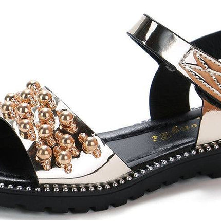 Student Sandals Korean Version Of Fish Mouth Princess Shoes - Royalessencelux