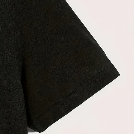 Girls' Cute Pumpkin Print T-Shirt - Comfy Round Neck, Short Sleeve Activewear For Summer - Royalessencelux