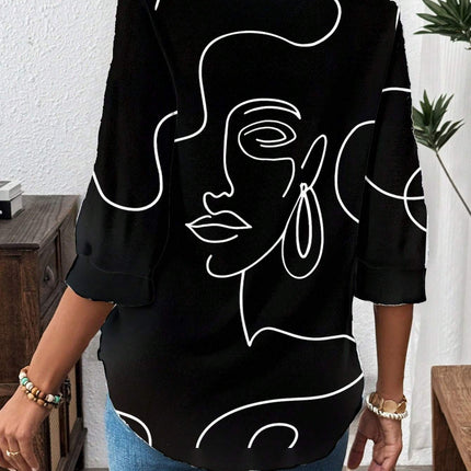 Women Clothes Women's Casual Office Blouse - Royalessencelux