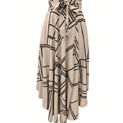 Women's Solid Color Simple Daily Slit Skirt - Royalessencelux