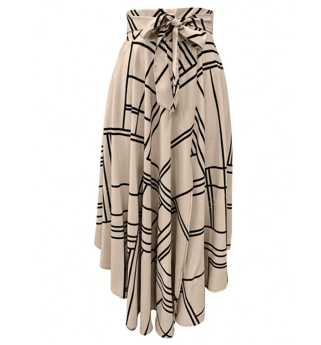 Women's Solid Color Simple Daily Slit Skirt - Royalessencelux