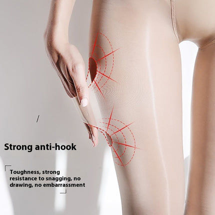 Women's Silk Stockings Spring And Autumn Anti-snagging Summer Flesh Color Supernatural Light Legs - Royalessencelux