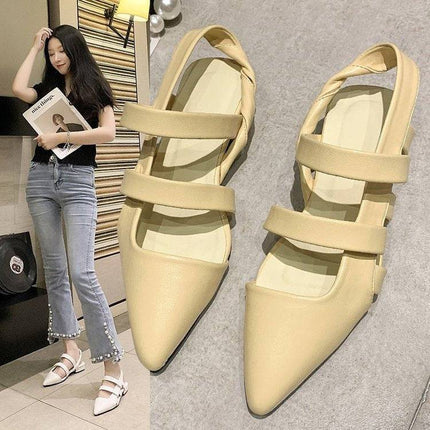 Temperament Foreign Style Single Shoes Sandals Trendy - Royalessencelux
