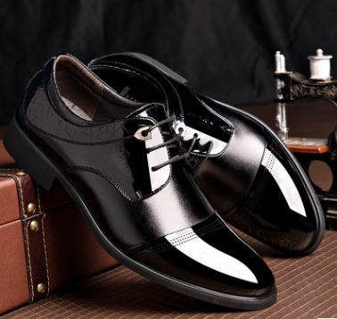 spring new men's shoes business dress shoes fashion lace men's shoes shoes shoes - Royalessencelux
