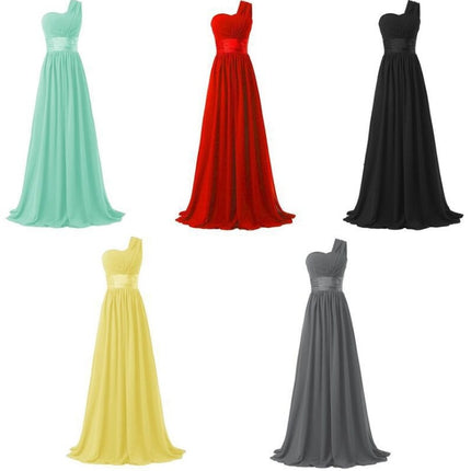 Long Multi-color Banquet Evening Dress - Royalessencelux