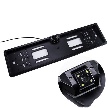 European license plate camera reversing night vision rear view - Royalessencelux