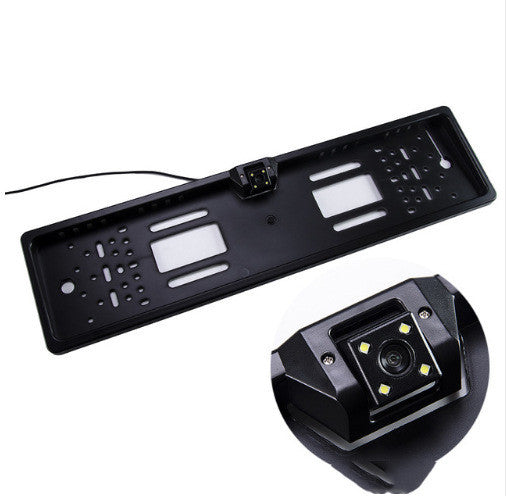 European license plate camera reversing night vision rear view - Royalessencelux