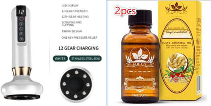 Electric Vacuum Cupping Massager For Body Anti-Cellulite Suction Cup Gua Sha Massage Body Cups Guasha Fat Burning Slimming Jars - Royalessencelux