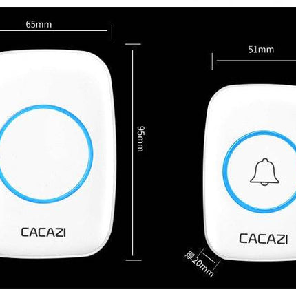 Wireless doorbell home new  long-distance remote control old pager Intelligent exchange doorbell - Royalessencelux