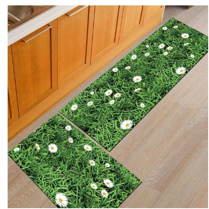 Floor mats, non-slip, oil-proof, household machine washable door mats, bathroom, bathroom, bedside rugs - Royalessencelux