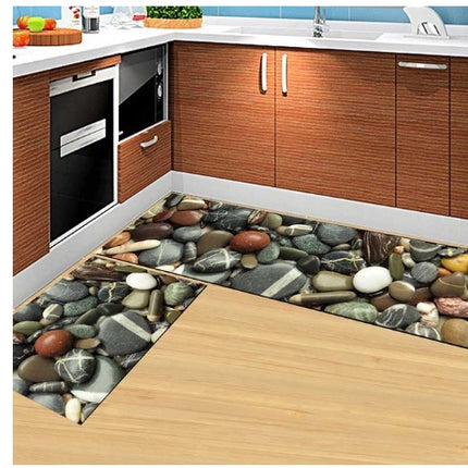 Floor mats, non-slip, oil-proof, household machine washable door mats, bathroom, bathroom, bedside rugs - Royalessencelux