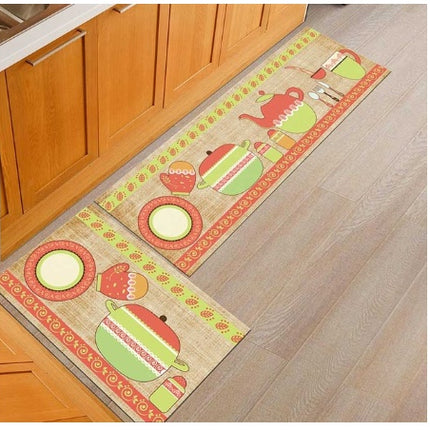 Floor mats, non-slip, oil-proof, household machine washable door mats, bathroom, bathroom, bedside rugs - Royalessencelux