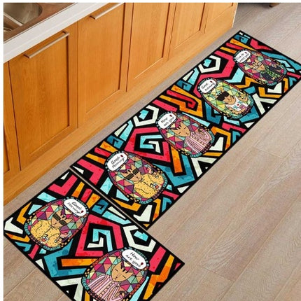 Floor mats, non-slip, oil-proof, household machine washable door mats, bathroom, bathroom, bedside rugs - Royalessencelux