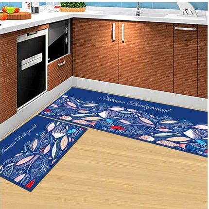 Floor mats, non-slip, oil-proof, household machine washable door mats, bathroom, bathroom, bedside rugs - Royalessencelux