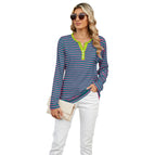 Rose Green Stripe / L