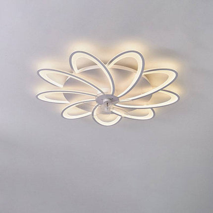 Modern Simple Living Room Light New Quiet Bedroom Ceiling Fan Light Button Full Cup Plus Size Bra Without Wi Royalessencelux