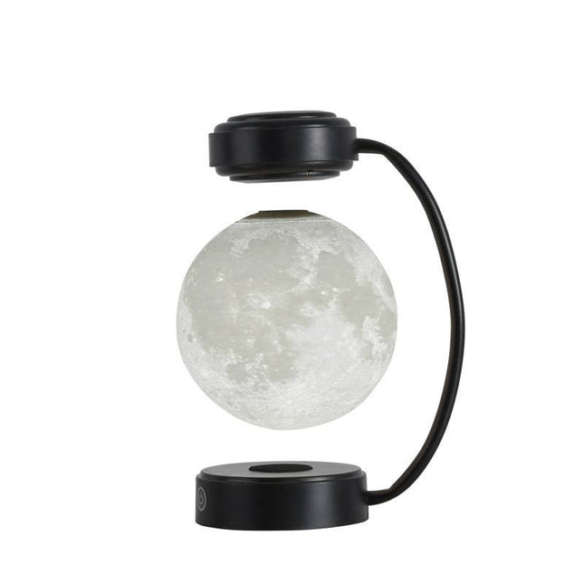 3D LED Moon Night Light Wireless Magnetic Levitating Rotating Floating Ball Lamp For School Office Bookshop Home Decoration - Royalessencelux