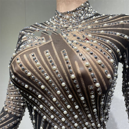 Tassel Dress Birthday Party Long Sleeve Ironing Transparent - Royalessencelux