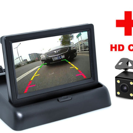 Car Baby Rearview Mirror Observation Mirror For Baby Safety Seats In Car Infrared Surveillances Camera - Royalessencelux