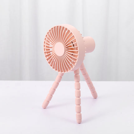 Compatible with Apple, Tripod Small Fan Desktop Multifunctional Adjustable Bending Head Fan - Royalessencelux