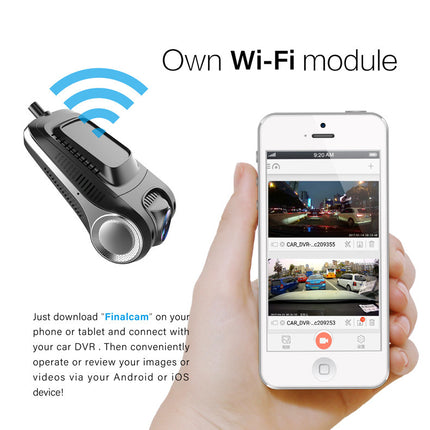 Dash cam Night vision FHD1080P - Royalessencelux