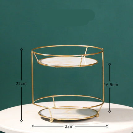 Dressing table skin care products lipstick perfume finishing rack - Royalessencelux