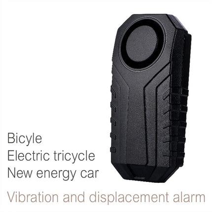 Elecpow Bike Alarm Remote Control Waterproof Electric Bicycle Motorcycle Anti-Theft Alarm Vibration Sensor - Royalessencelux