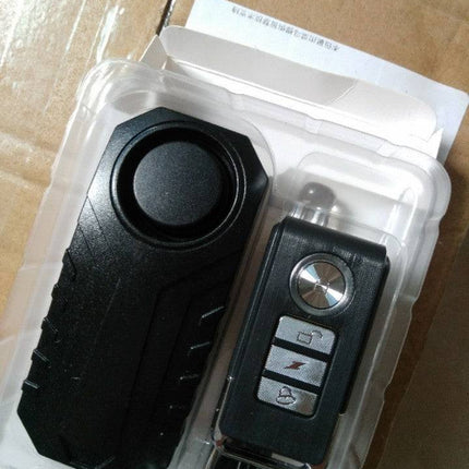 Elecpow Bike Alarm Remote Control Waterproof Electric Bicycle Motorcycle Anti-Theft Alarm Vibration Sensor - Royalessencelux