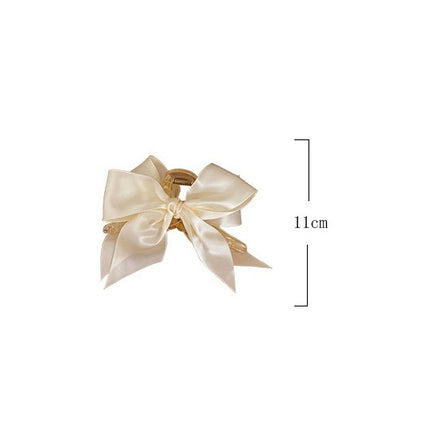 Female Graceful Bow Grip Shark Clip - Royalessencelux