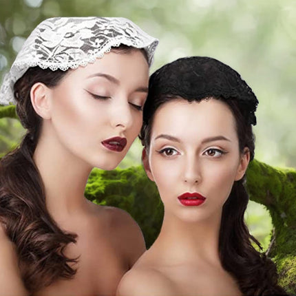 Floral Pattern Bridal Muslim Veil Shawl - Royalessencelux