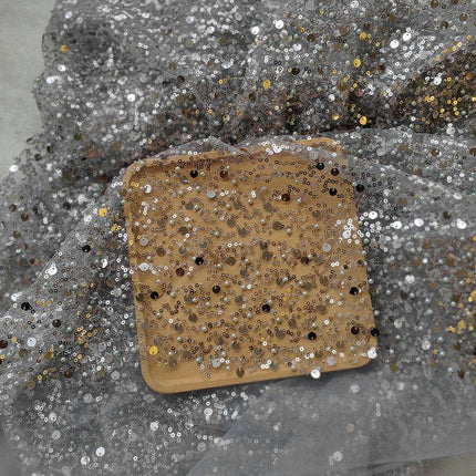 Sequined Pearl Embroidery Lace Asymmetric Single Sleeve Dress - Royalessencelux