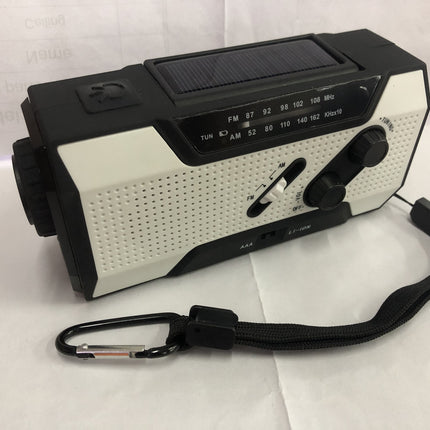 Hand crank solar radio - Royalessencelux