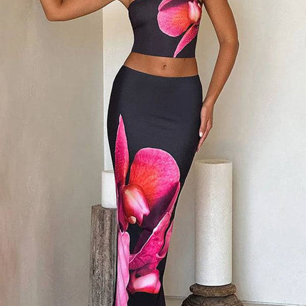 Fashion Vacation Women's Clothing Skirts Two-piece Set - Royalessencelux