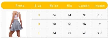 High Waisted Womens Tennis Skirt Shortswith Pockets - Royalessencelux