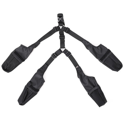 Waterproof Dog Shoes Adjustable Dog Boots Pet Breathbale Shoes For Outdoor Walking Soft French Dog Shoes Pets Paws Protector Pet Products - Royalessencelux