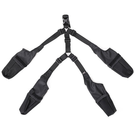 Waterproof Dog Shoes Adjustable Dog Boots Pet Breathbale Shoes For Outdoor Walking Soft French Dog Shoes Pets Paws Protector Pet Products - Royalessencelux