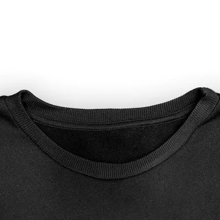 Women Basic Casual Pullover Spring Autumn Long Sleeve Boots Illustrated Printed Round Neck - Royalessencelux