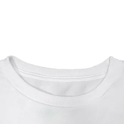 Women Basic Casual Pullover Spring Autumn Long Sleeve Boots Illustrated Printed Round Neck - Royalessencelux