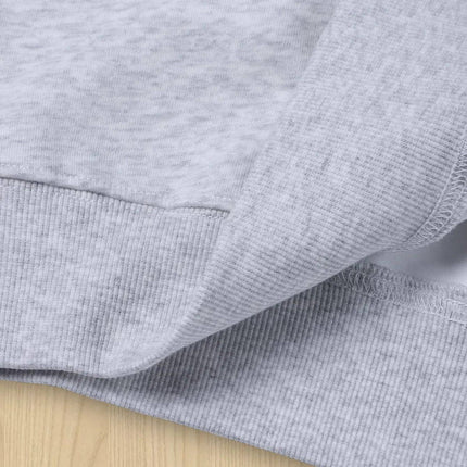 Women Basic Casual Pullover Spring Autumn Long Sleeve Christmas Ribbon Printed Round Neck - Royalessencelux