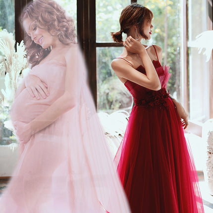 Can Wear Engagement Suspender Evening Dress  For Women - Royalessencelux