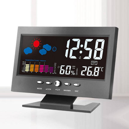Multi-function large screen perpetual calendar clock - Royalessencelux