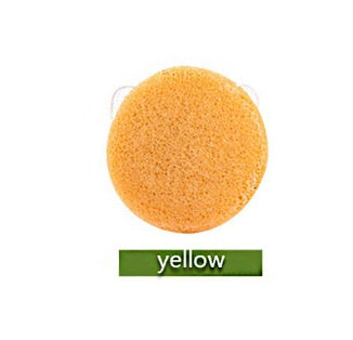 Natural Round Shap Konjac Sponge Face Cleaning Sponge - Royalessencelux