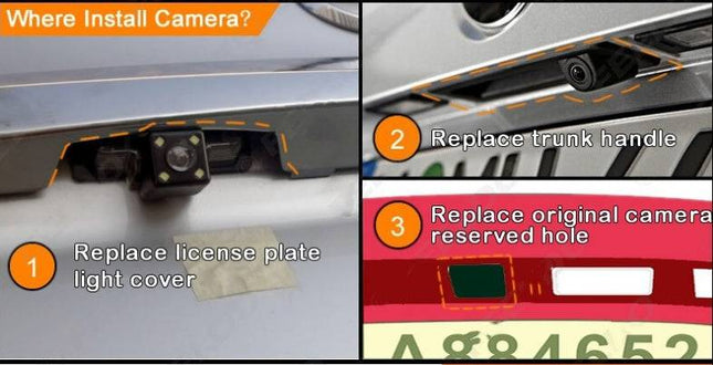 Old Vios Reversing Rear View Camera - Royalessencelux