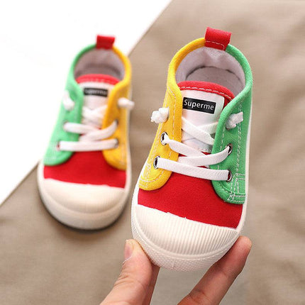 Kindergarten Indoor Shoes Baby Cloth Shoes Children Canvas Shoes - Royalessencelux